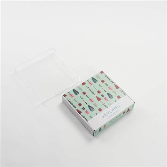 Clear Sturdy Acrylic Tray with Handles-8"x8"x2"H-Countertop Organizer Tray - Picture 2 of 7